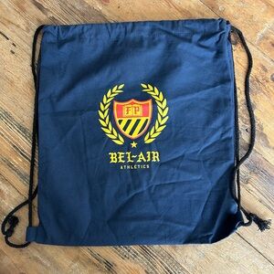 Bel-Air Academy Navy Drawstring Bag